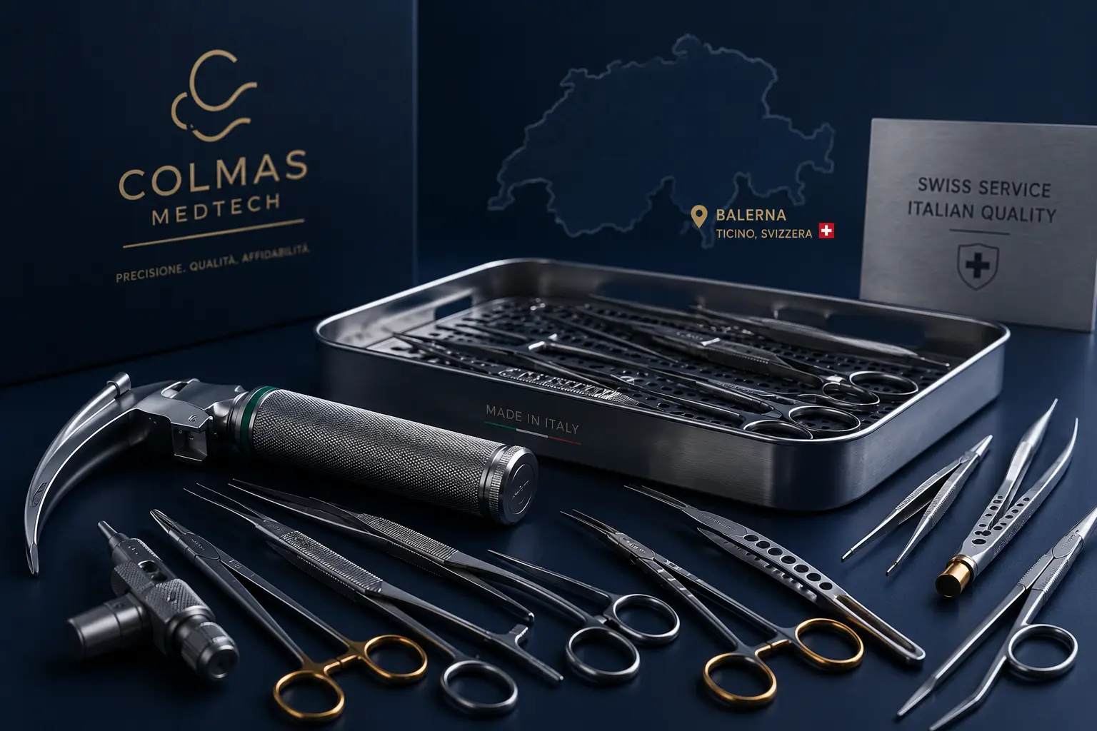 Colmas Medtech — strumenti chirurgici di precisione, Balerna (Ticino)