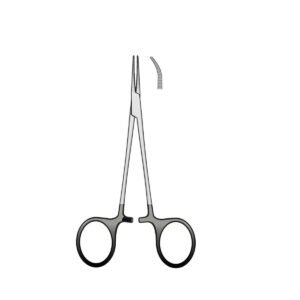 Pinza Mosquito Curva 12 cm Black Line