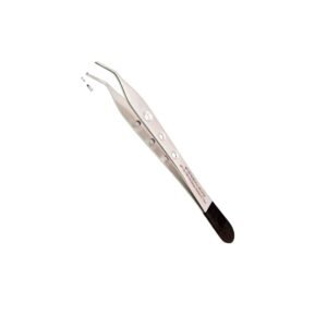 Pinza Adson Curva con Denti 15 cm Black Line