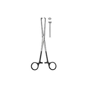 Pinza Allis 4x5 Denti 15 cm Black Line