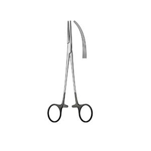 Pinza Kocher Curva 16 cm Black Line