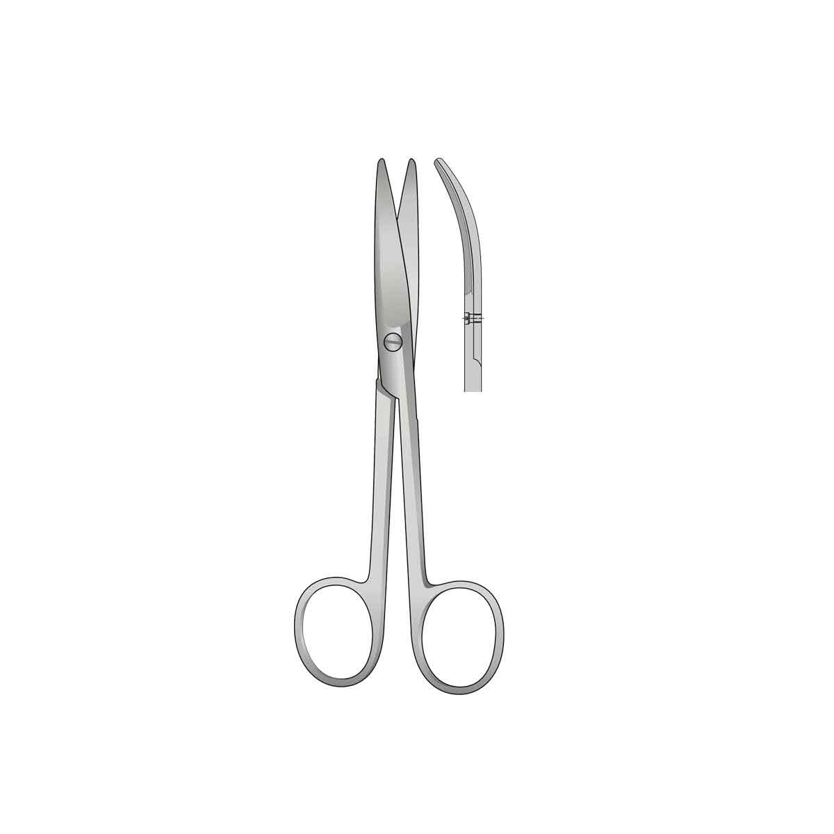 Forbici Mayo Curve 14 cm