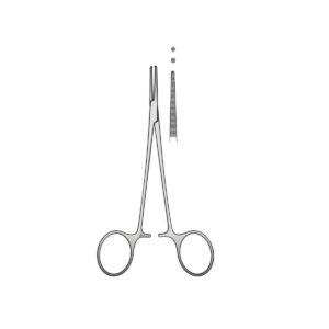 Pinza Crile-Rankin retta con denti 16 cm