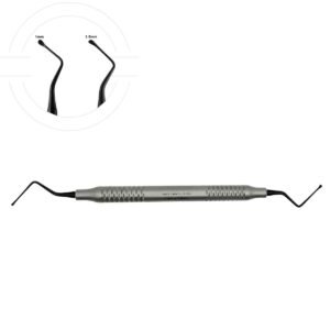Curette chirurgica Lucas Black Line