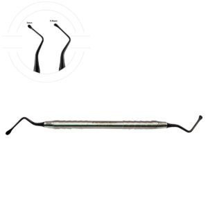 Curette chirurgica Lucas Black Line