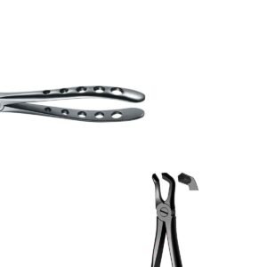 Pinza da estrazione per terzi molari inferiori Fig. 79 Black Line