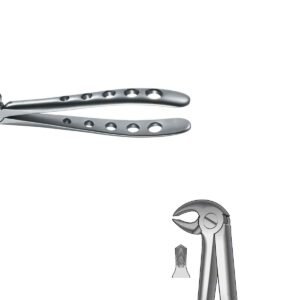 Pinza da estrazione per molari inferiori Fig. 22G