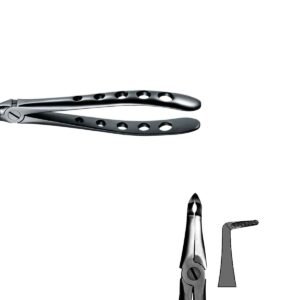 Forceps Raices n. 45 Black Line