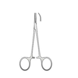 Pinza Mosquito curva 14 cm