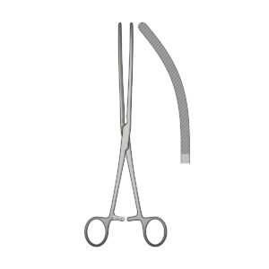 Pinza intestinale Doyen Baby curva 23 cm