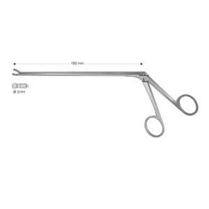 Pinza per laminectomia 190 mm