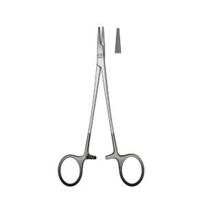 Porta-aghi DeBakey Black Line 18 cm
