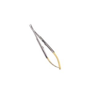 Porta-aghi Castroviejo curvo Tc 14cm