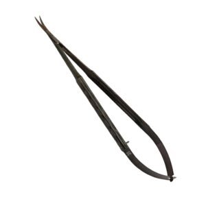 Forbice Castroviejo Supercut Microchirurgia curva Black Line 18cm