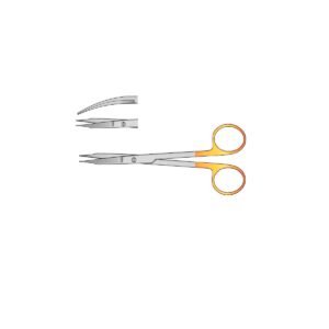 Forbici Goldman-Fox curve TC 13 cm