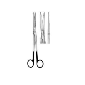 Forbice Mayo retta TC Black Line 17 cm